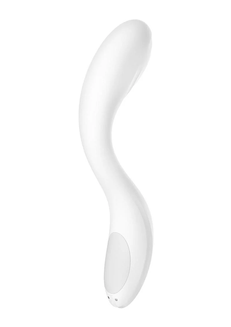 Satisfyer Rrrolling Pleasure Rechargeable Mint Silicone Vibrator - Image 6