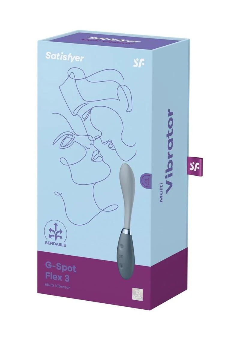 Satisfyer Silicone G-Spot Flex Flexible Vibrator For Precise Play - Image 4