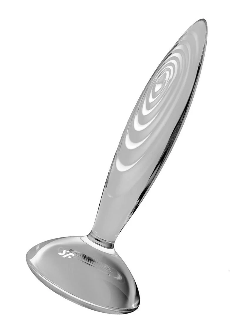 Satisfyer Sparkling  Crystal Glass With Unisex Pleasure Dildo - Image 2