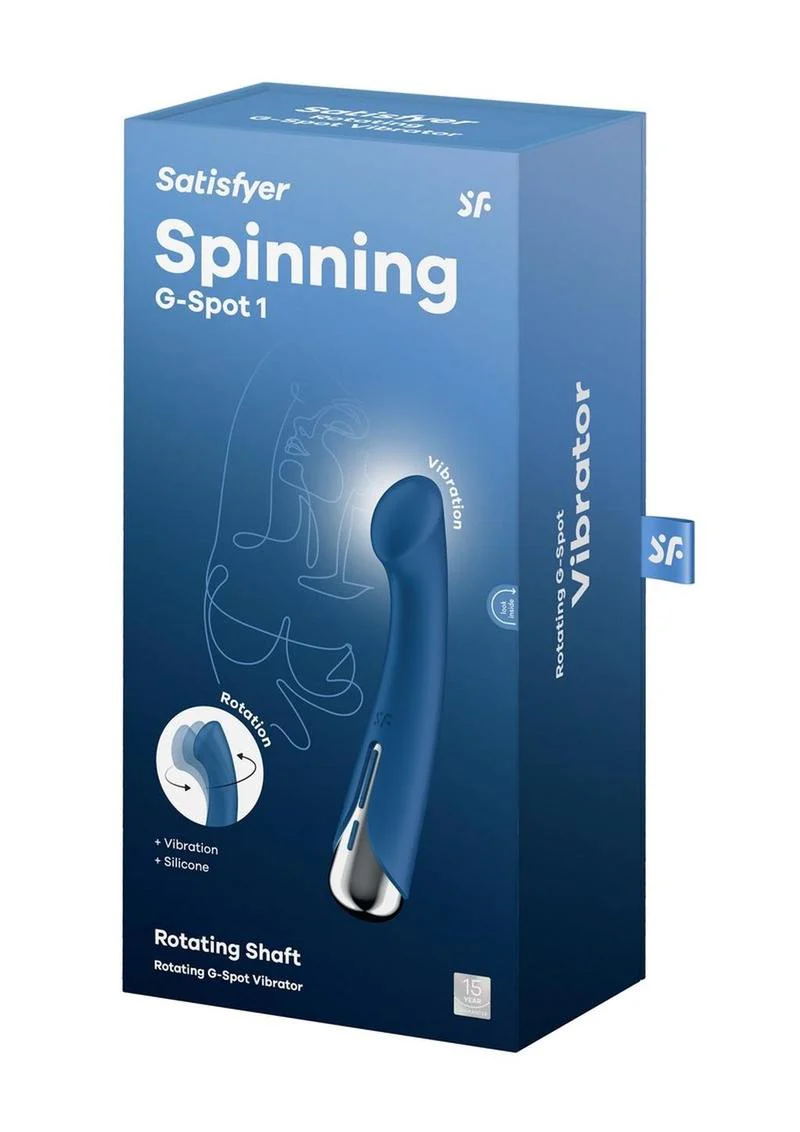Satisfyer Spinning G-Spot 1 Rechargeable Silicone Vibrator - Image 6