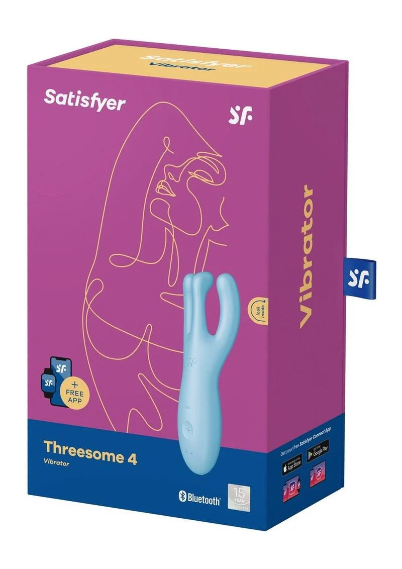 Satisfyer Threesome Bluetooth Vibrator - Image 4