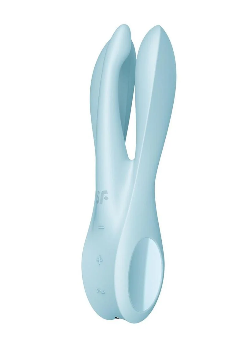 Satisfyer Threesome Rechargeable Silicone Vibrator