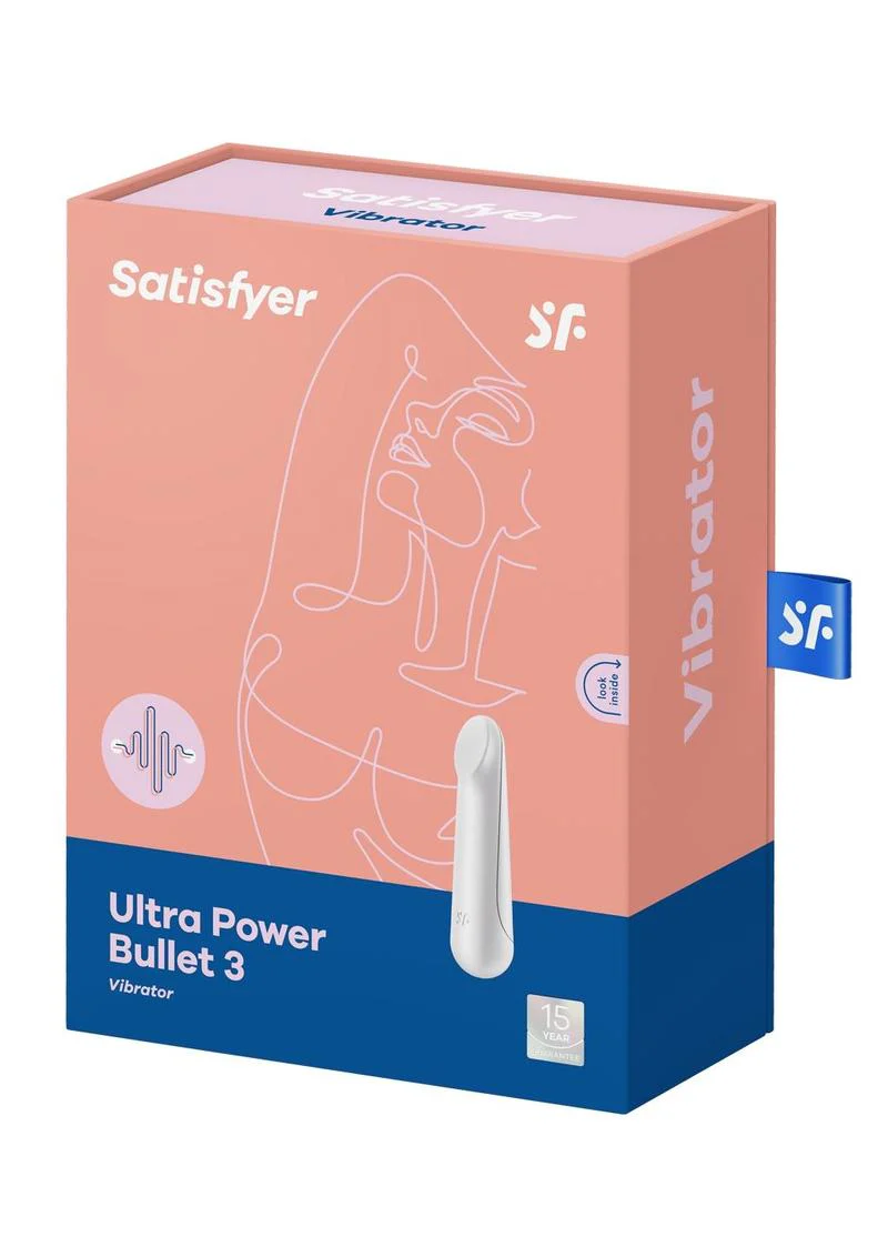 Satisfyer Ultra Power Bullet 3 Rechargeable Bullet Vibrator - Image 4