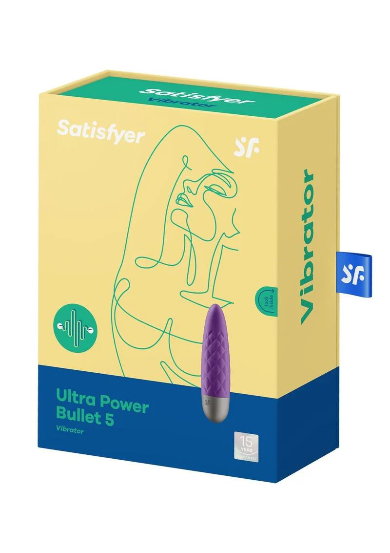 Satisfyer Ultra Power Bullet 5 Rechargeable Silicone Bullet Vibrator - Image 7
