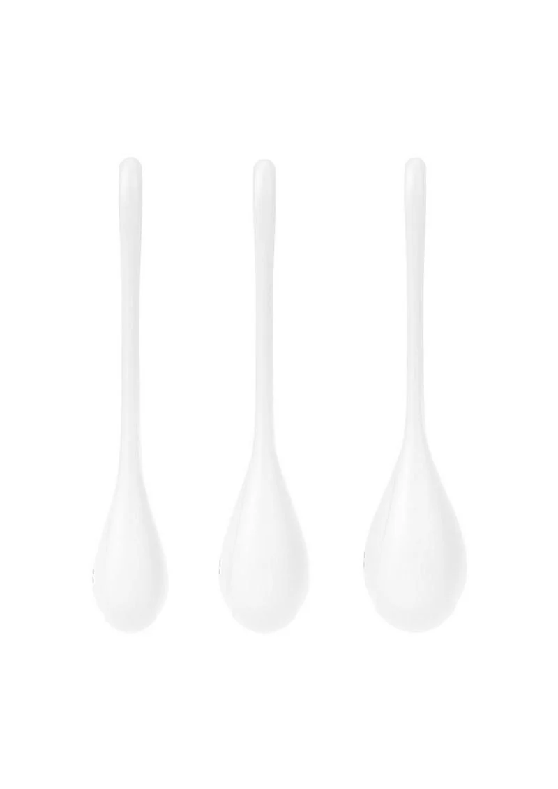 Satisfyer Yoni Power Silicone Weighted Ben Wa Balls Set - Image 5