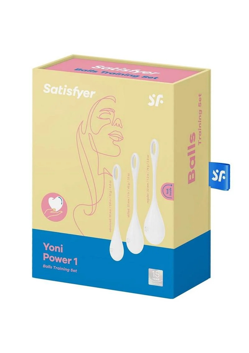 Satisfyer Yoni Power Silicone Weighted Ben Wa Balls Set - Image 8