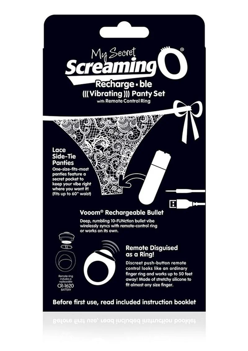 Screaming My Secret USB Rechargeable Panty Vibe Set - Image 10