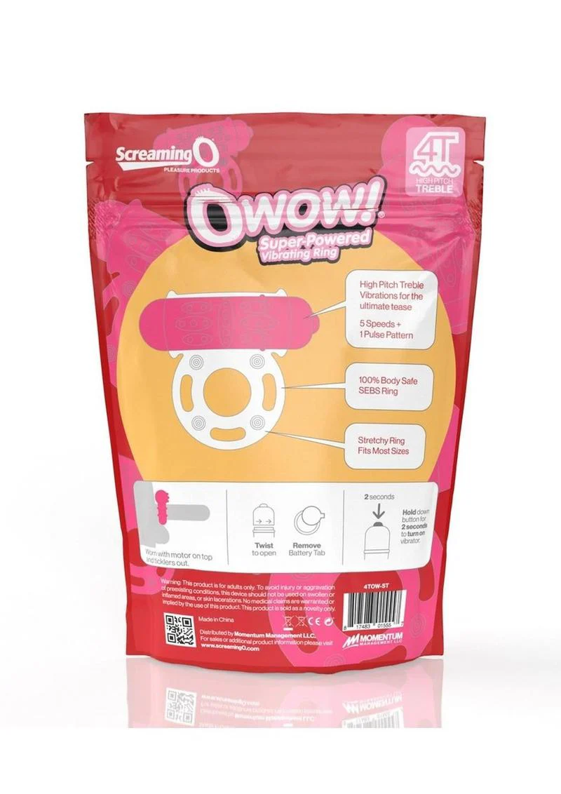 Screaming O 4T O Wow Super Powered Vibrating Ring - Image 16