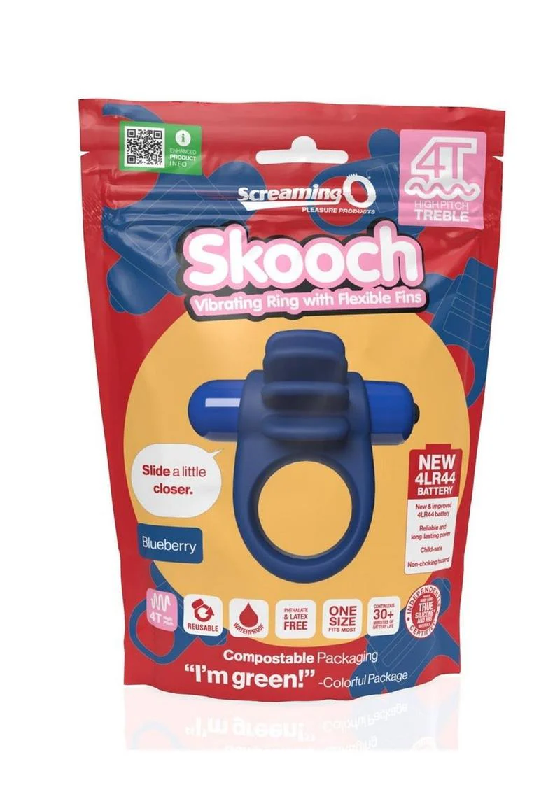 Screaming O 4t Skooch Vibrating Ring with Flexible Fins - Image 12