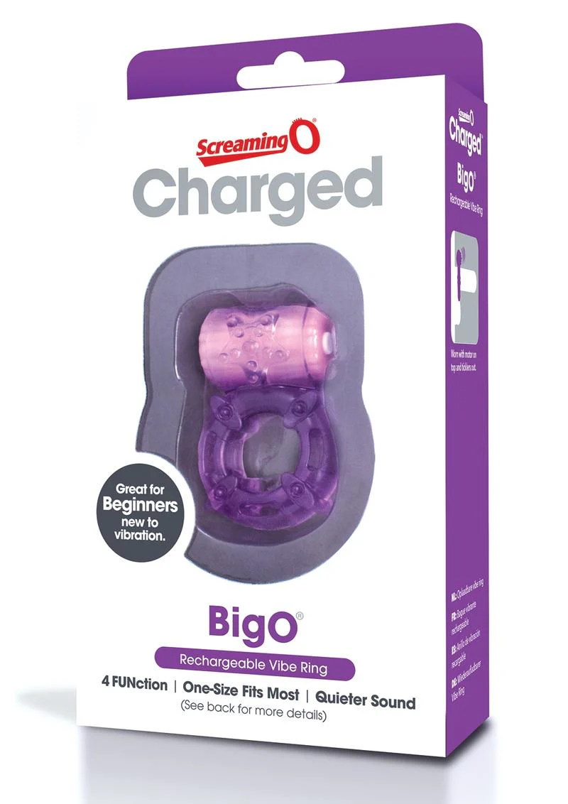 Screaming O Charged BigO Rechargeable Vibrating Cock Ring - Image 11
