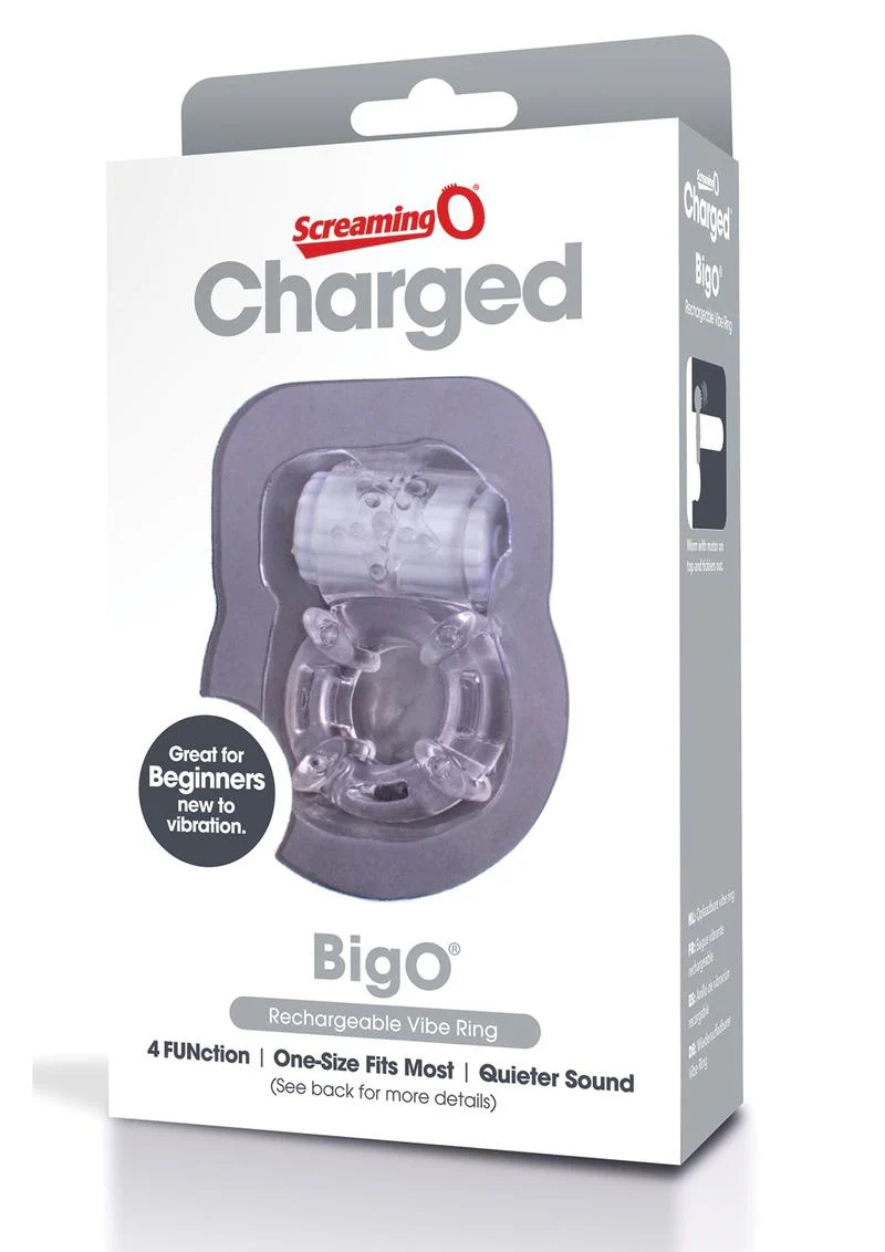Screaming O Charged BigO Rechargeable Vibrating Cock Ring - Image 12