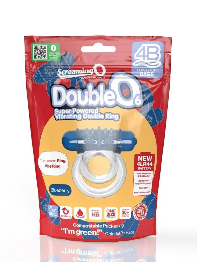 Screaming O Double O 6 Super-Powered Vibrating Double Ring - Image 9
