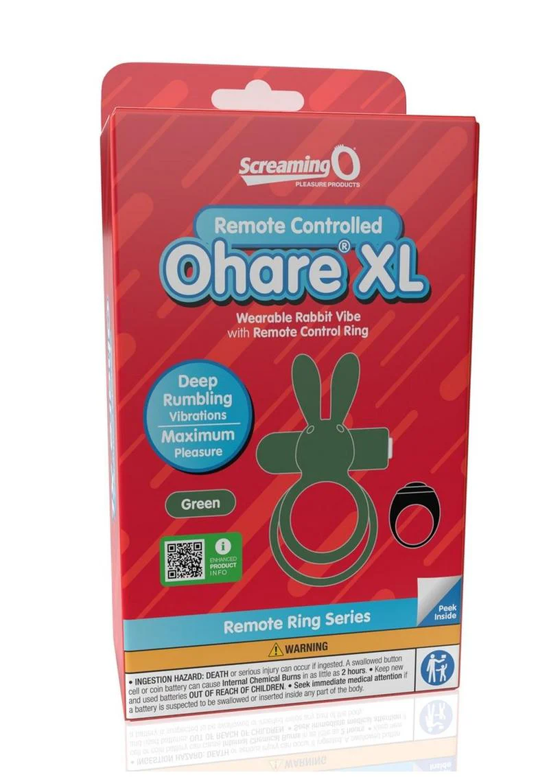 Screaming O Ohare XL Wearable Remote Control Cock Ring - Image 11