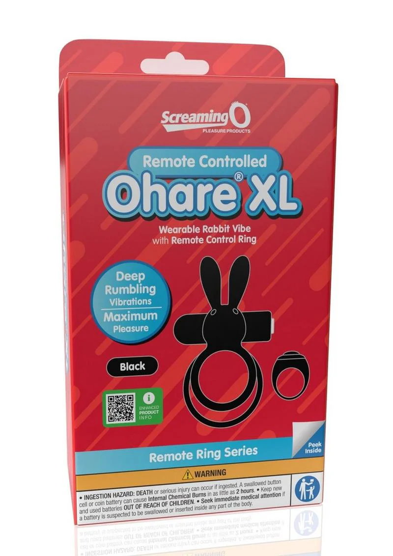 Screaming O Ohare XL Wearable Remote Control Cock Ring - Image 12
