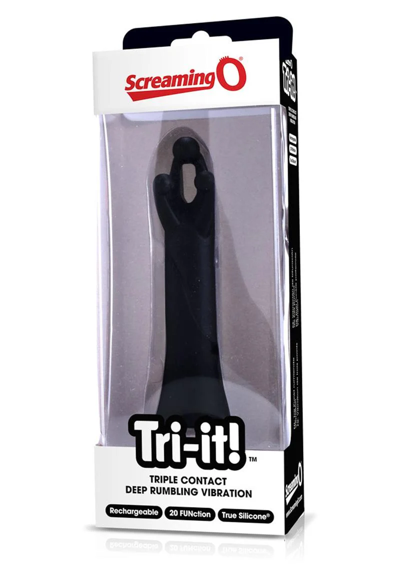 Screaming O Tri-It! Triple Contact Deep Rumbling Vibration - Image 4
