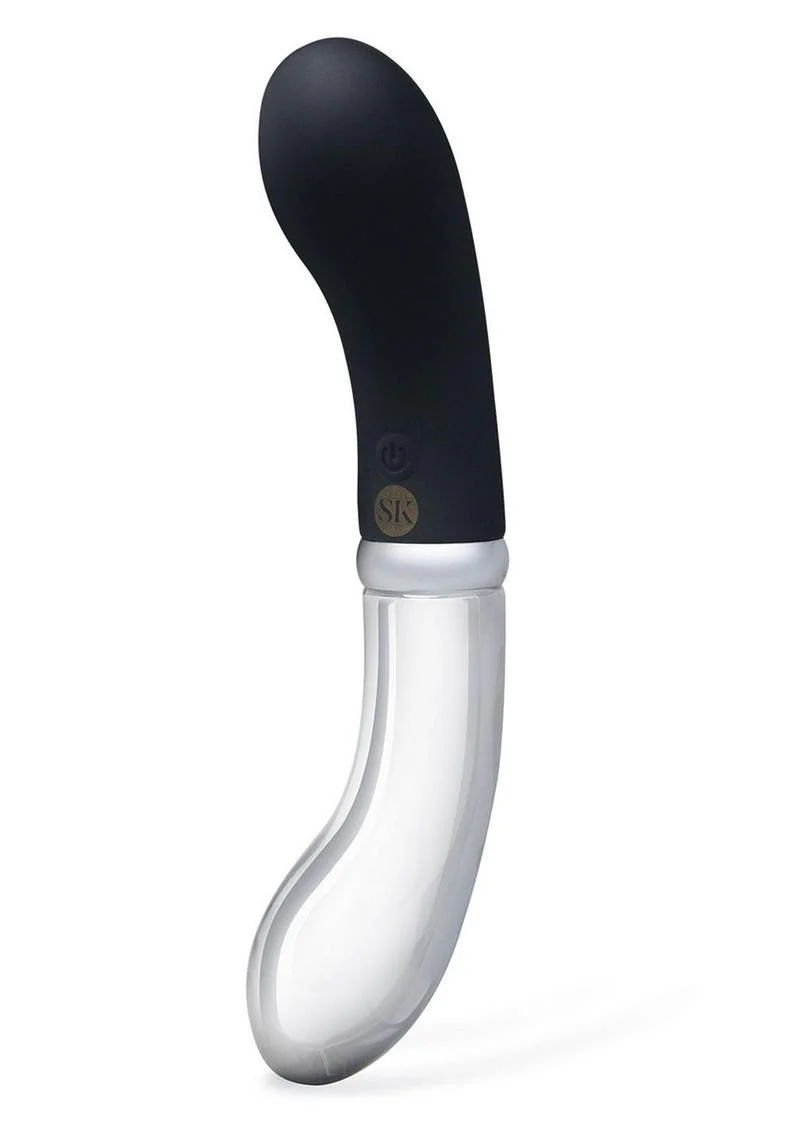 Secret Kisses G-Wand Dual-Ended Glass Vibrator