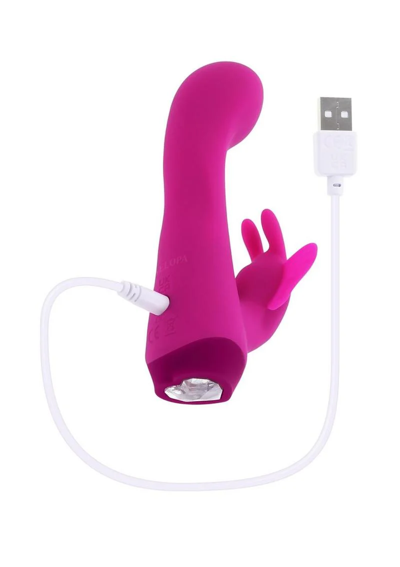 Selopa Butterfly Love Rechargeable Silicone Rabbit Vibrator - Image 3
