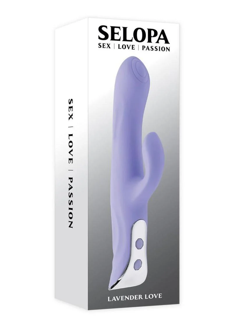 Selopa Lavender Love Silicone Rabbit Vibrator - Image 4