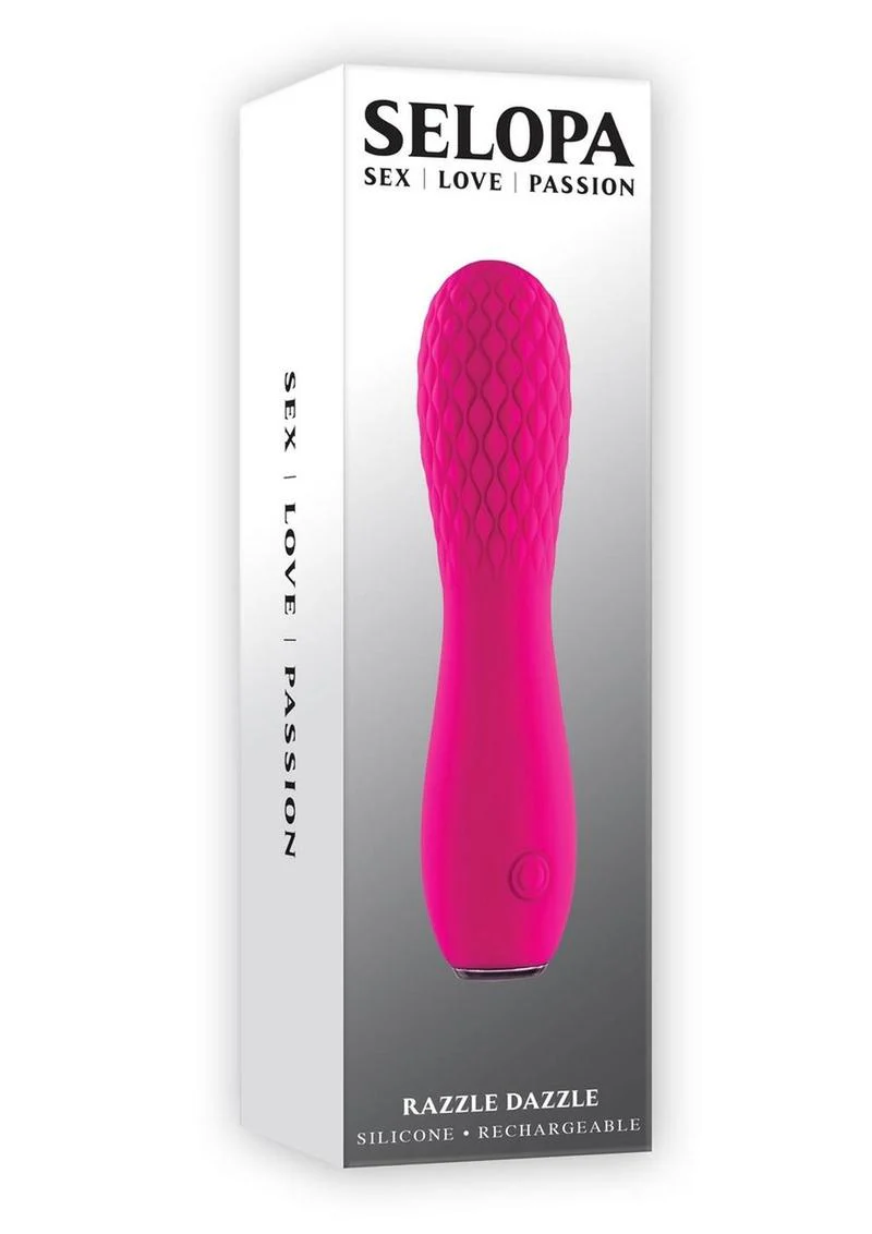 Selopa Razzle Dazzle Rechargeable Silicone Vibrator - Image 4