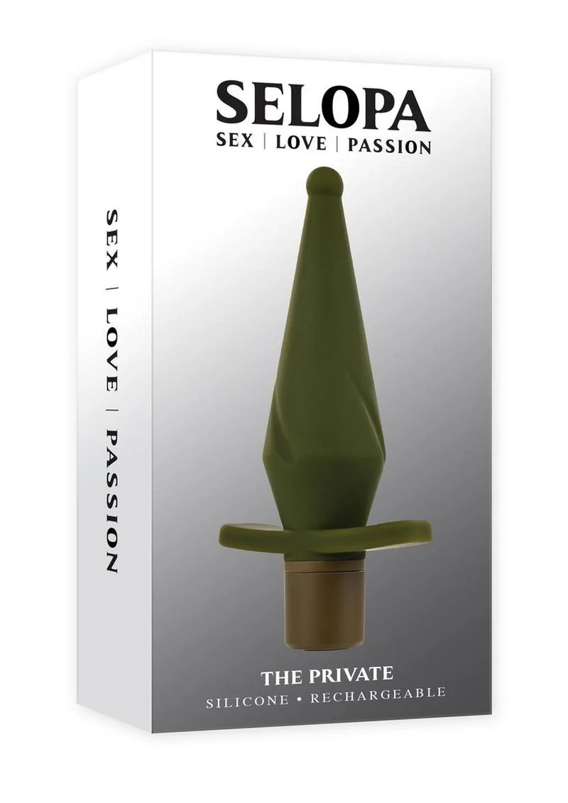 Selopa The Private Rechargeable Silicone Anal Plug - Image 4