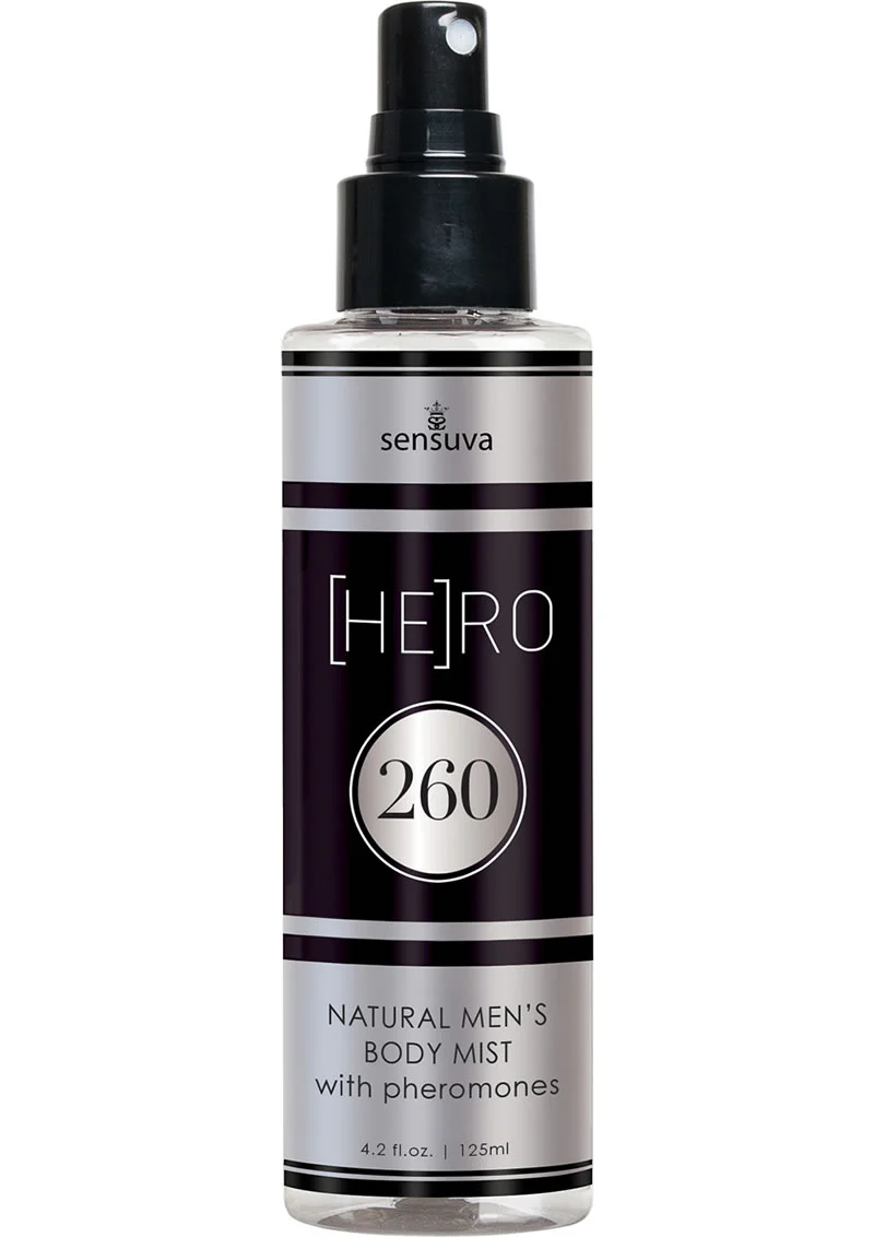Sensuva Hero 260 Natural Mens Body Mist with Pheromones