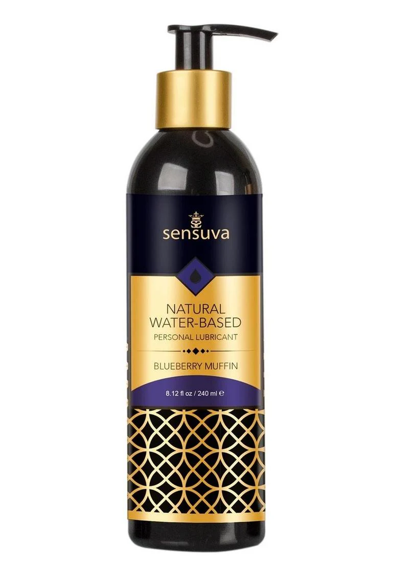 Sensuva Natural Blueberry Muffin Flavored Lubricant - Image 3