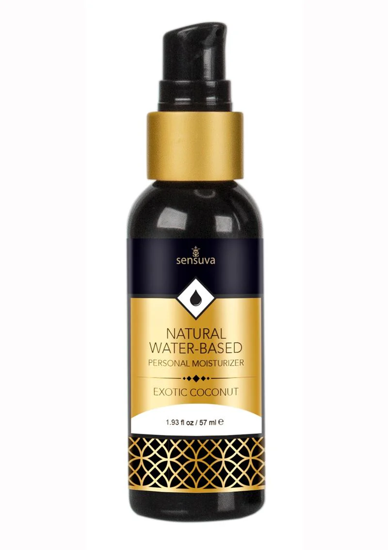 Sensuva Natural Water Based Personal Lubricant Exotic Coconut - Image 3