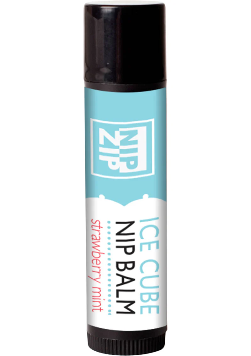 Sensuva Nip Zip Ice Cube Nipple Balm Strawberry Mint