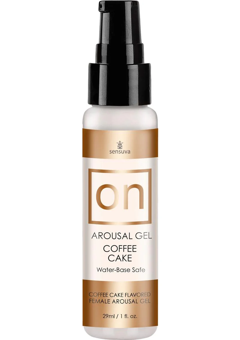 Sensuva On Coffee Cake Arousal Gel For Her Pack