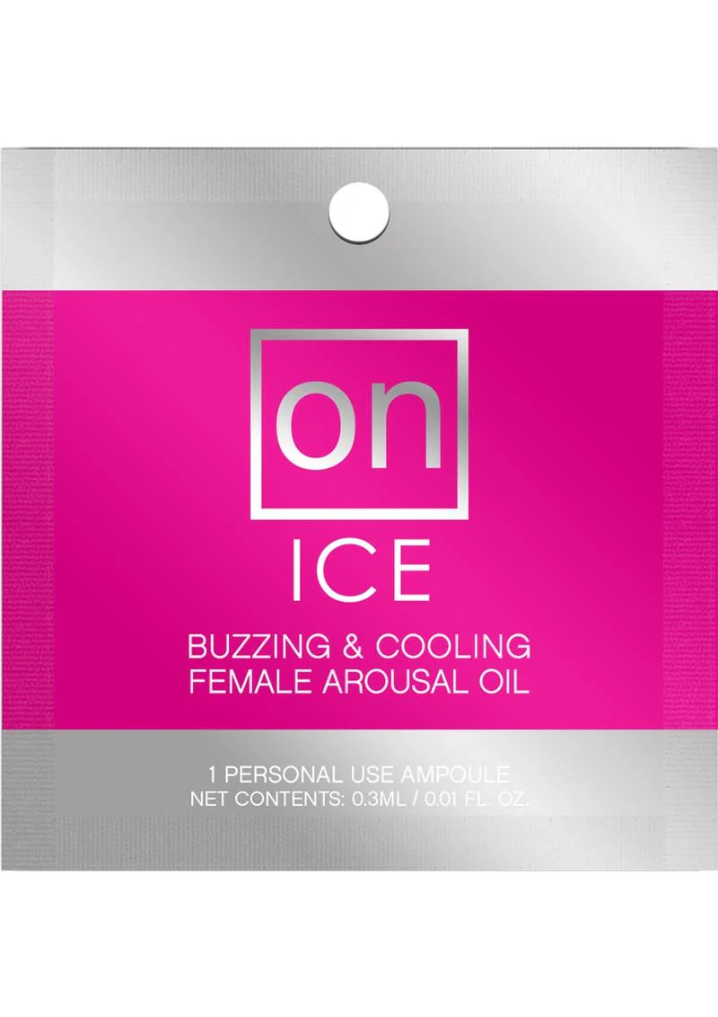 Sensuva On Ice Female Arousal Oil Buzzing And Cooling