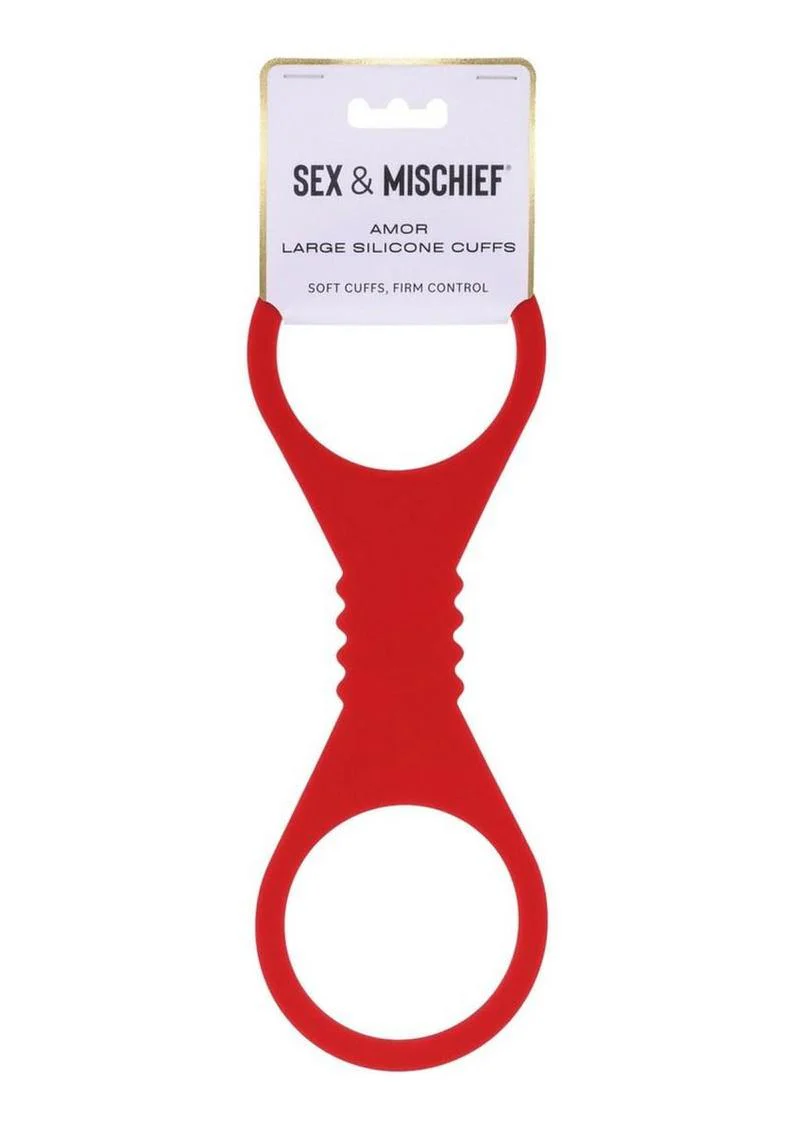 Sex and Mischief Amor Large Silicone Cuffs - Image 8
