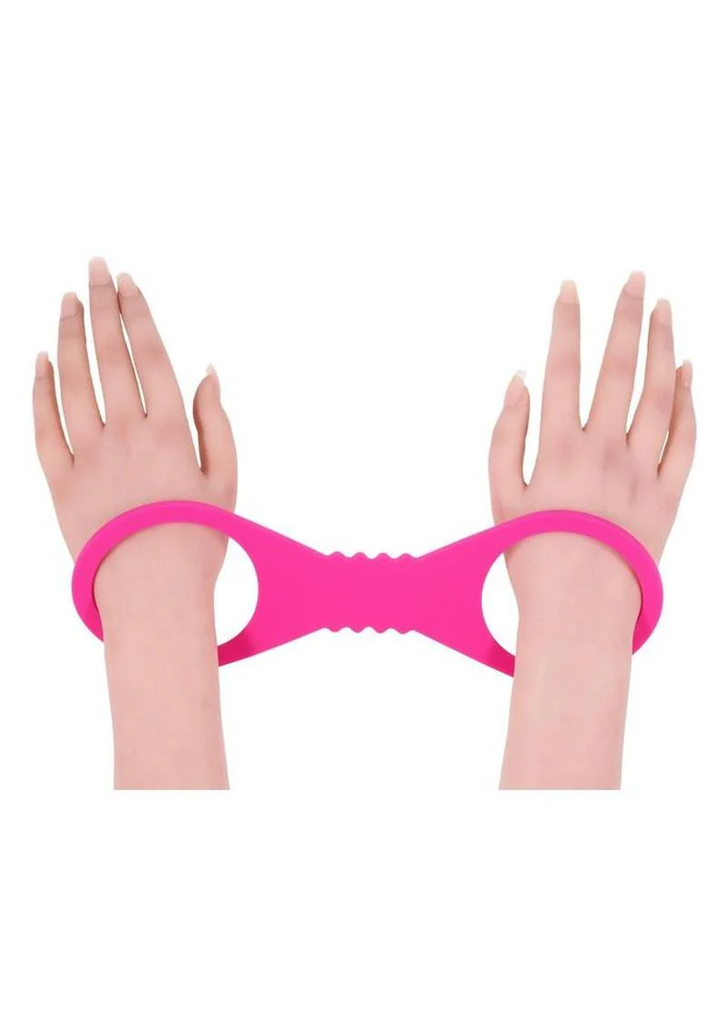 Sex and Mischief Hot Pink Cuffs - Image 3