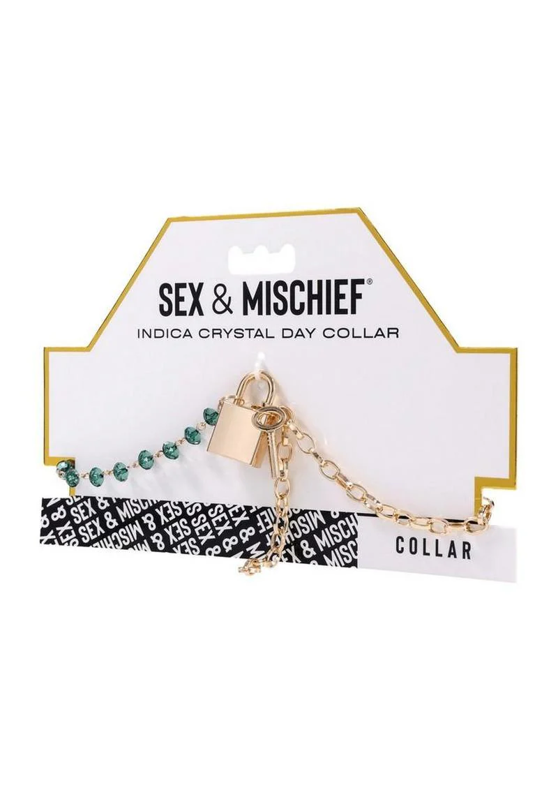 Sex and Mischief Indica Crystal Day Collar - Image 4
