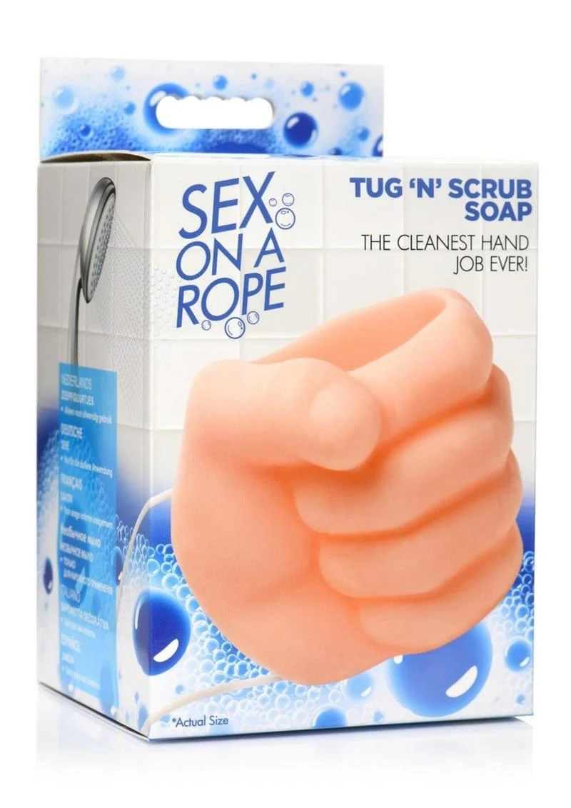 Sex On A Rope Tug N Scrub Hand Job Soap - Image 4