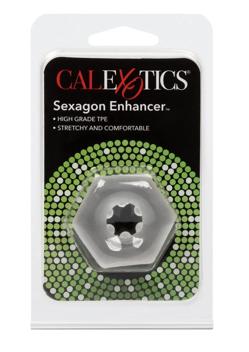 Sexagon Enhancer Cock Ring - Image 4