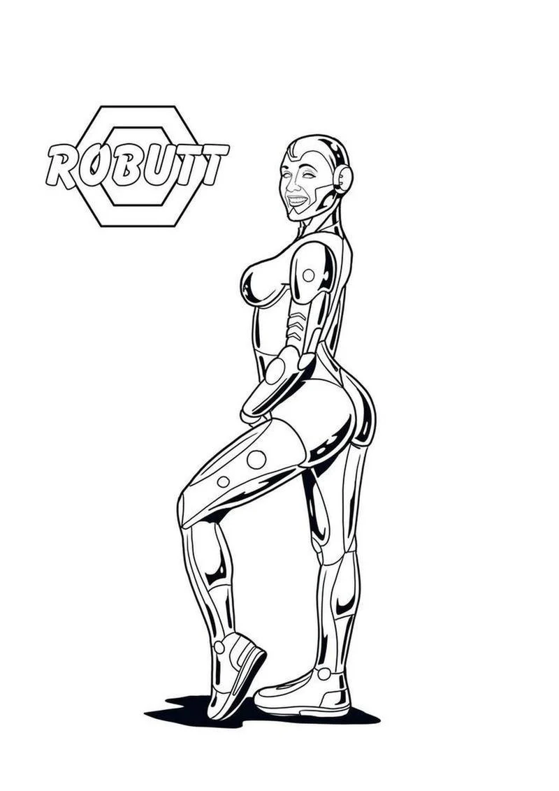 Sexy Butts Adult Coloring Boo - Image 4