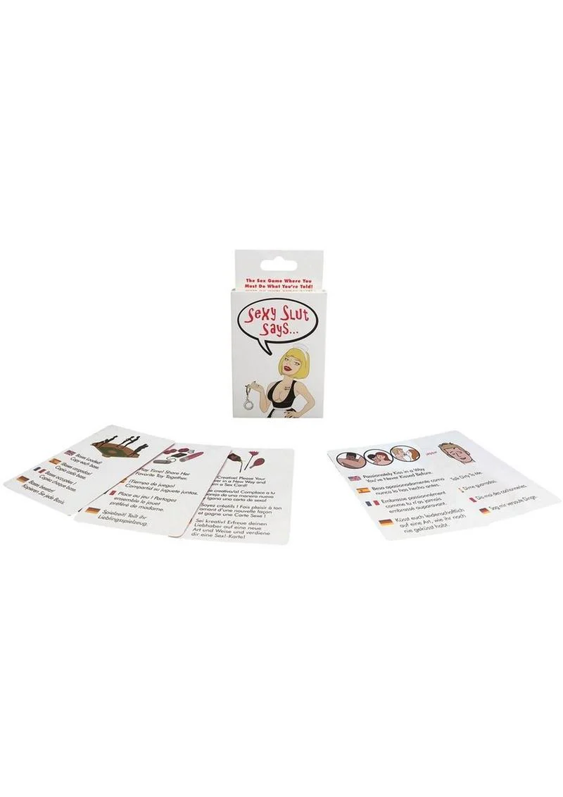 Sexy Slut Says.. The Ultimate Naughty Card Game for Couples
