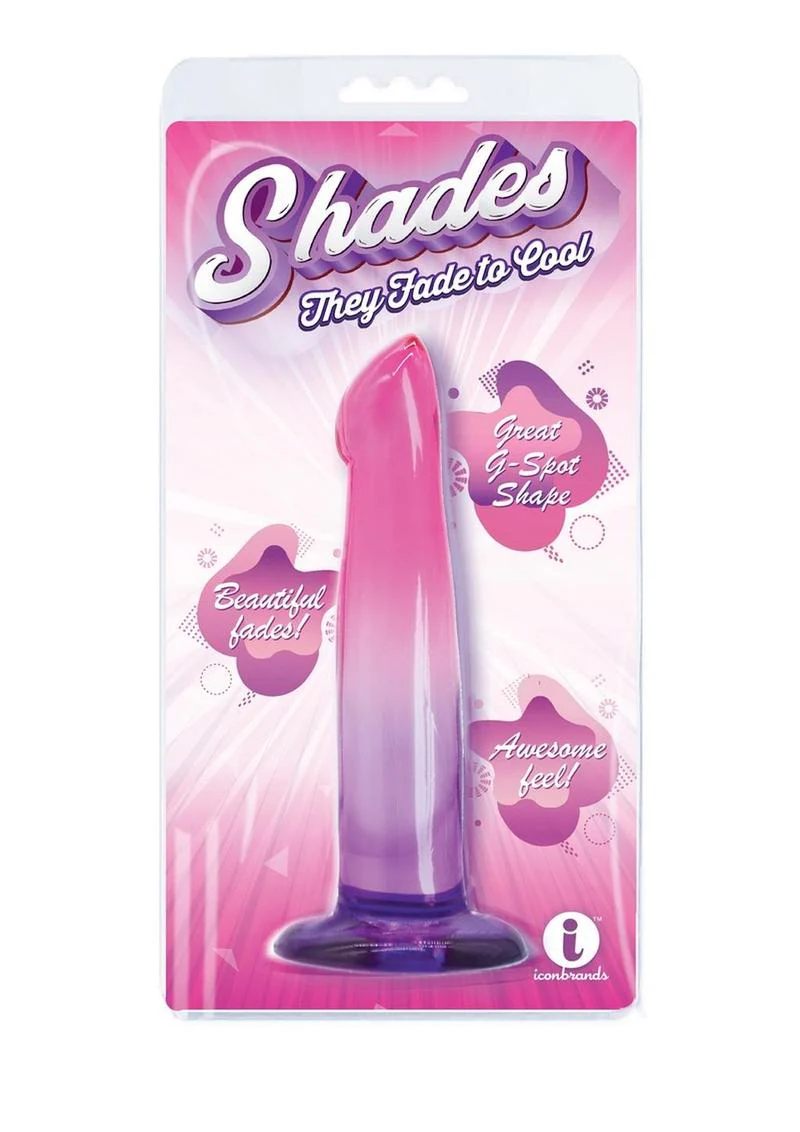 Shades Beautiful Fade G-Spot Dildo With Suction Cup - Image 4