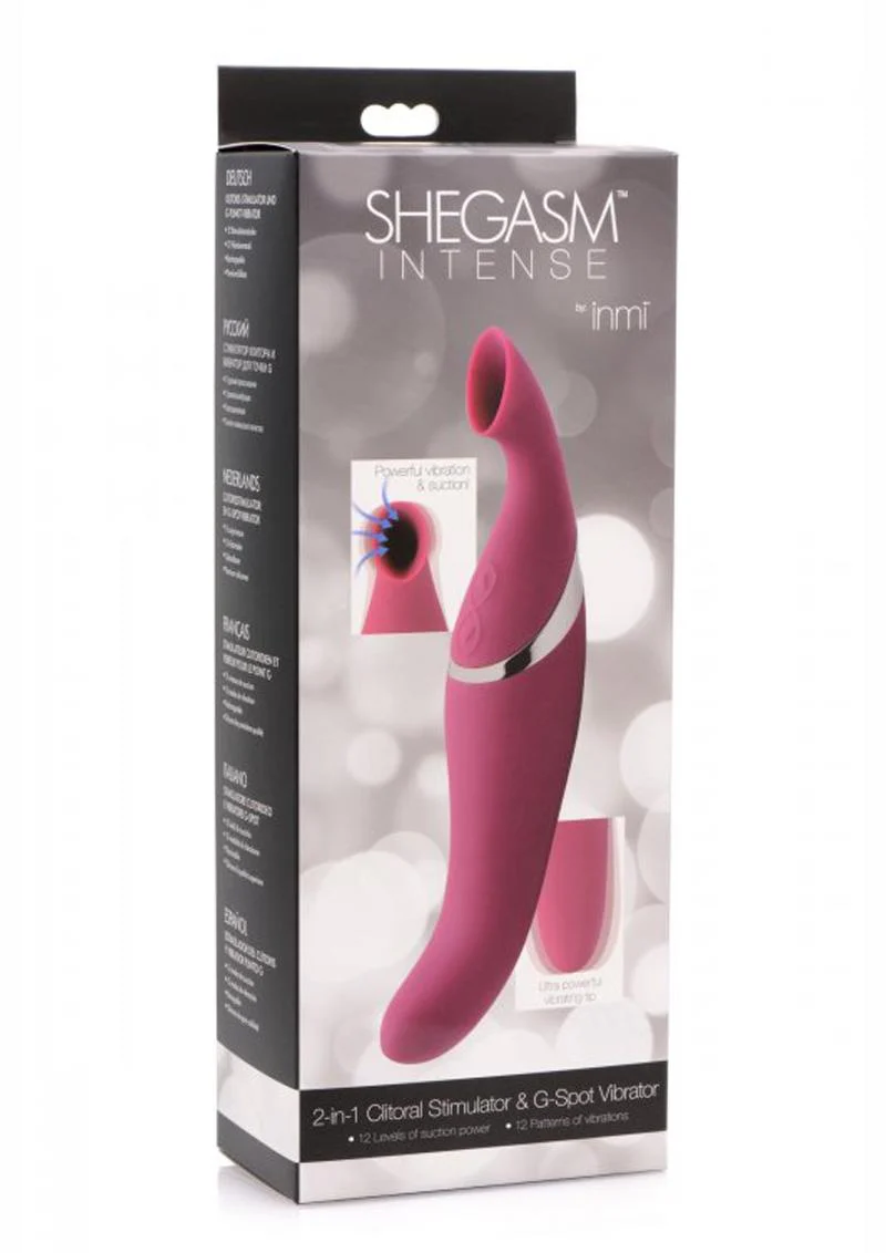 Shegasm Intense by Inmi 2-in-1 Clitoral Stimulator And G-Spot Vibrator - Image 4