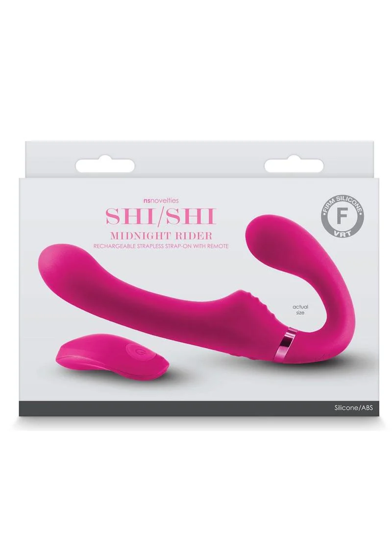 Shi/Shi Midnight Rider Rechargeable Strapless Strap-On with Remote - Image 5