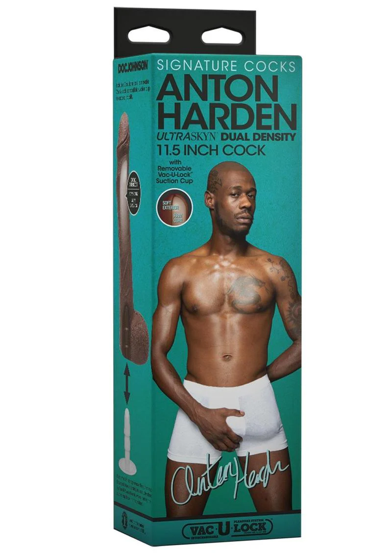 Signature Cocks Anton Harden 11.5-Inch Dual Density Dildo - Image 3