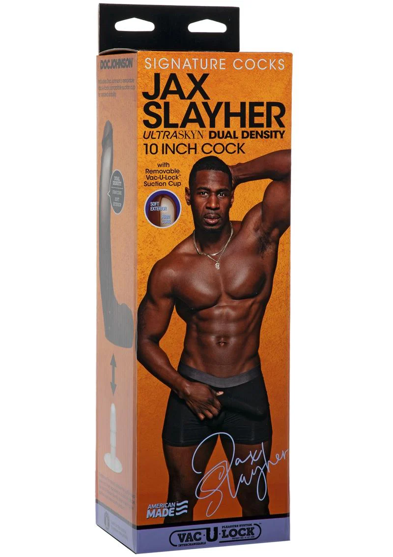 Signature Cocks Jax Slayher 10-Inch Dual Density Dildo - Image 3