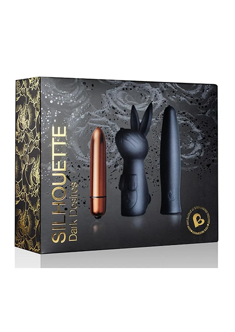 Silhouette Dark Desires Kit with Silicone Sleeves Bullet Vibrator - Image 2