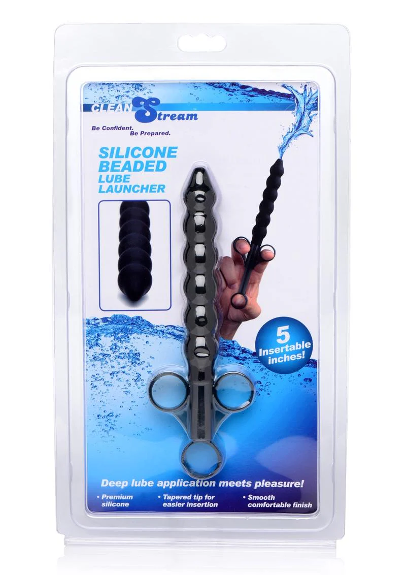Silicone Beaded Lube Launcher - Image 2
