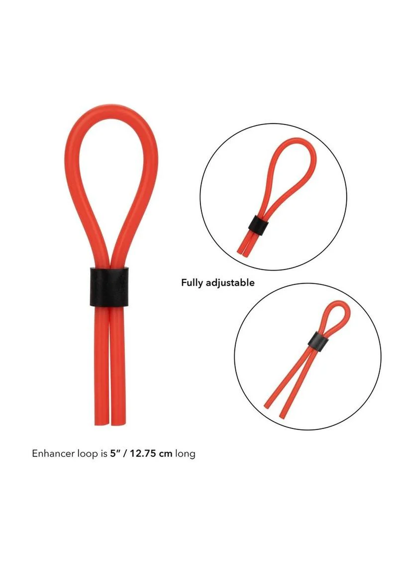Silicone Stud Lasso Adjustable Cock Tie - Image 6