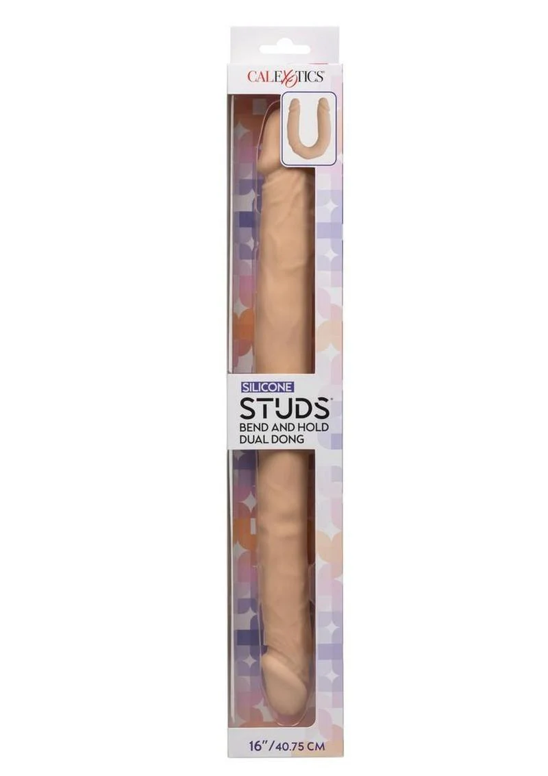 Silicone Studs Bend and Hold Dual Dong 16" - Image 8