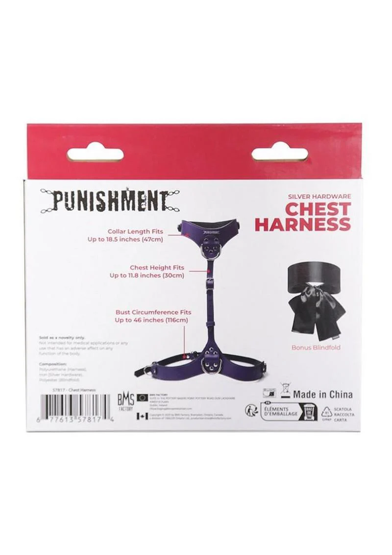 Silver Hardware Chest Harness - Image 3