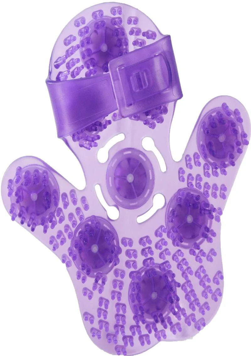 Simple And True Roller Ball Massage Glove for Full Body Relaxation - Image 3