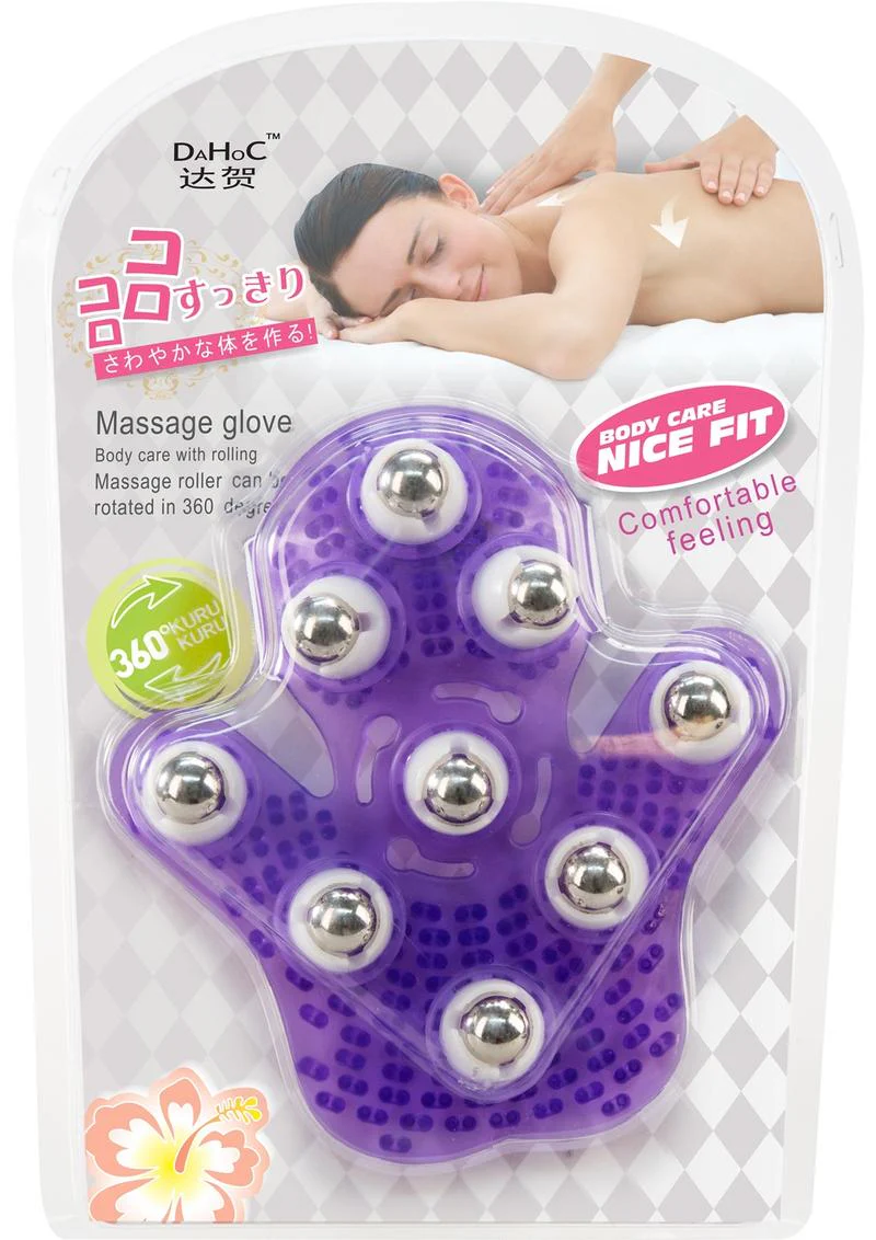 Simple And True Roller Ball Massage Glove for Full Body Relaxation - Image 5