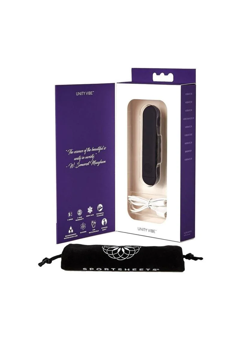 Sincerely Unity Vibe Silicone Rechargeable Vibrator - Image 5